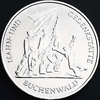 10 MARK Münze DDR Gedenkstätte Buchenwald 1972 UNC
