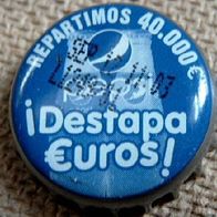 Pepsi Cola Destapa 40000 Euro Promo aus Spanien Kronkorken Kronenkorken soda limonade