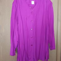 langarm Bluse , rot