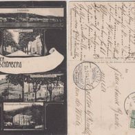 Nieder-Neuschönberg-AK 1905 mit Kistenfabrik Dammrich und Lokal Gauch Erh.1