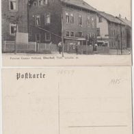 Oberhof-AK-1915 Pension Gustav Holland Zellerstrasse 38 Erh.1