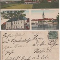 Oettersdorf-AK-1913 mit Gasthaus zur Deutschen Eiche Arno Steudel Erh.1