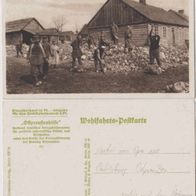 Ostpreussen-Hilfe-AK Eisenbahn Compagnie beim Einsatz Erh.1