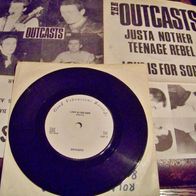 The Outcasts (IRL)- 7" Just another teenage rebel (priv. press., folded cover -mint !!