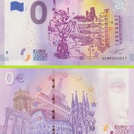 0 Euro Schein Eisenhüttenstadt 1950-2020 XEMP 2020-1 selten niedrige Nr 51