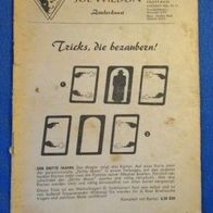 Zaubertrick Katalog Joe Wildon Tricks, die bezaubern