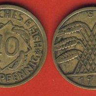 10 Reichspfennig 1925 G