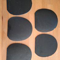 5 Stück schwarze Tischtennisbeläge Tischtennisbelag Tischtennis Belag