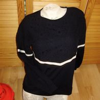 JDY LA Shirt schwarz teils Spitze XS S