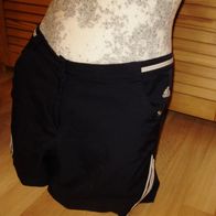 Adidas Shorts blau Taschen mit Drückern 36