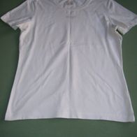 Esprit Sports T-Shirt Basic Gr. 42 Weiß 100% Baumwolle Shirt