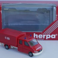 Herpa 044745 Mercedes-Benz Sprinter facelift Pritsche/Plane "Feuerwehr"