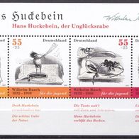 Briefmarken BRD 2007 Block 71 postfrisch Wilhelm Busch