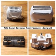 NEU Braun Epilierer Rasieraufsatz für Silk-epil 1 EverSoft, 3, 5, épil Xelle