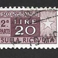 Italien Paketpostmarke Michelnr. 74 o