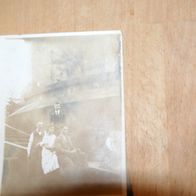 Originalfoto "am Hermannsdenkmal" von 1924 s/w