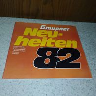 Graupner Neuheiten Katalog 1982 mit Preisliste