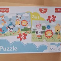 Puzzle ab 2 Jahren: 2x 10 Teile