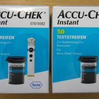 ACCU-CHEK Instant 100 Teststreifen - NEU / OVP - AKKU CHECK