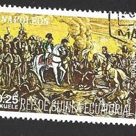 Äquatorialguinea Sondermarke " Napoleon " Michelnr. 1169 o