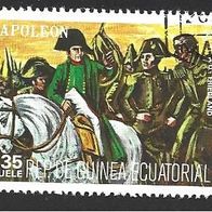 Äquatorialguinea Sondermarke " Napoleon " Michelnr. 1171 o