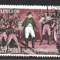 Äquatorialguinea Sondermarke " Napoleon " Michelnr. 1179 o