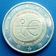 2 Euro - Zypern - 2009 10 Jahre WWU