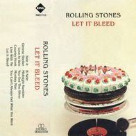 Rolling Stones - Let It Bleed 1969 blues/classic rock MC cassette Ring Ungarn Neu S/S