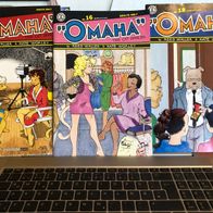 Omaha 12, 16 & 18 - Erotik Comics - 3 Stück - gut