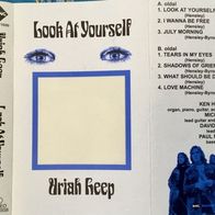 Uriah Heep - Look at Yourself (1971) hard rock MC cassette Ring Ungarn NM/NM