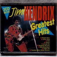 Jimi Hendrix - Greatest Hits - 3-CD-Box - 1990 Blues, R&B, Bluesrock m-/vg