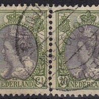 Niederlande Mi. Nr. 79 A - 2-fach / Königin Wilhelmina o <