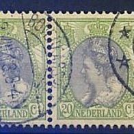 Niederlande Mi. Nr. 79 A - 3-fach / Königin Wilhelmina o <