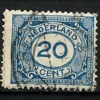 Niederlande Mi. Nr. 109 Ziffern im Oval o <