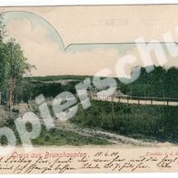 Postkarte Brunshaupten Parthie i. d. Kühlung