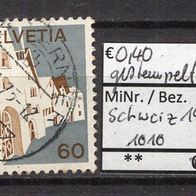 Schweiz 1973 Freimarken: Landschaften MiNr. 1010 gestempelt