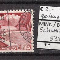 Schweiz 1949 Freimarken: Landschaften und technische Motive MiNr. 533 gestempelt