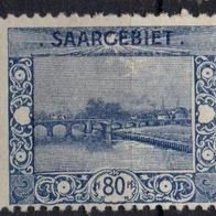 Saargebiet Michel 62 postfrisch (2)