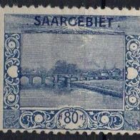 Saargebiet Michel 62 postfrisch