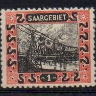 Saargebiet Michel 63 postfrisch