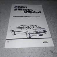 Ford Sierra XR 4x4 Bremsanlage mit ABS
