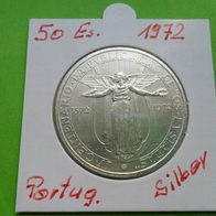 Portugal 1972 Silber 50 Escudos Heldenepos