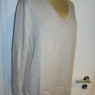 Pullover Strick von Otto Kern Gr.44 beige *