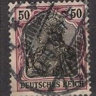 Deutsches Reich 1902 Freimarken: Germania (II) MiNr. 76 gestempelt