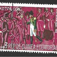 Äquatorialguinea Sondermarke " Napoleon " Michelnr. 1178 o
