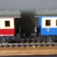 Maßstab 1:32 Märklin aus 5510 die beiden Nostalgiewagen, Figuren, Licht, OVP, Spur 1