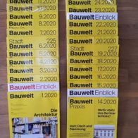 Bauwelt Jahrgang 2020 komplett