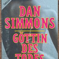 Göttin des Todes" v. Dan Simmons/ Heyne Verlag- 1994 - Horror-Roman / MEGA RARE