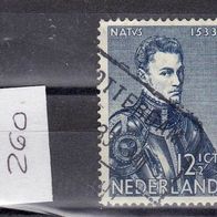 Niederlande Mi. Nr. 260 / 400. Geburtstag Wilhelms I. von Oranien o <