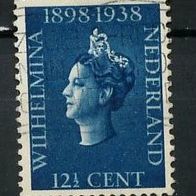 Niederlande Mi. Nr. 320 / 40. Regierungsjubiläum Königin Wilhelmina o <